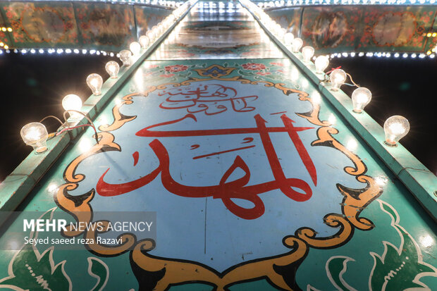 جشن ولادت امام زمان(عج) در روستای ازنوجان