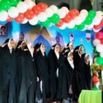 جشن ولادت امام عصر در روستای باغک هامون