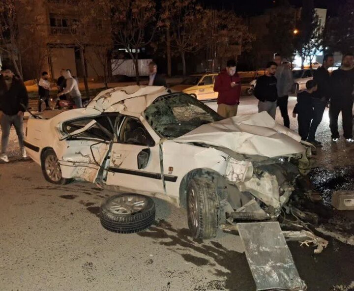 حادثه دلخراش برای عابر پیاده در خرم‌آباد