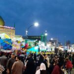 حال و هوای آستانه اشرفیه به مناسبت ولادت امام زمان(عج)