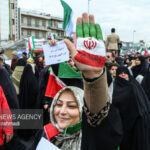 حضور مردم غیور بندر ترکمن در راهپیمایی ۲۲ بهمن