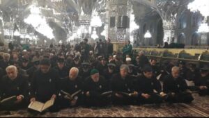 حضور پرشور مردم مشهد در مراسم اربعین شهدای ۱۷ و ۱۸ دی‌ماه