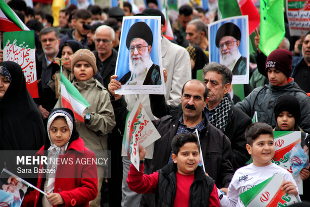 حضور ۲۲ بهمن ۱۴۰۴ تجلی اتحاد کرمانشاهیان بود