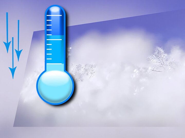 دمای هوا در لرستان کاهش می‌یابد