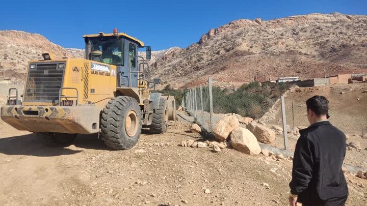 رفع تصرف ۱۳ هزار مترمربع از اراضی ملی در بستک