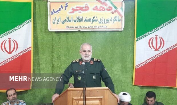 سردار بلالی: اقتدار دفاعی ایران محصول جانفشانی رزمندگان است