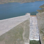 سرریز سد گاران مریوان با دبی ۳۰۰ لیتر بر ثانیه در سال آبی جاری