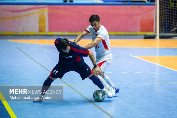 شکست خانگی پردیس مقابل مس سونگون در هفته بیست‌وپنجم لیگ فوتسال