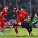 شکست پرسپولیس برابر خیبر در نیمه اول/ سرخپوشان همچنان در بحران نبُردن