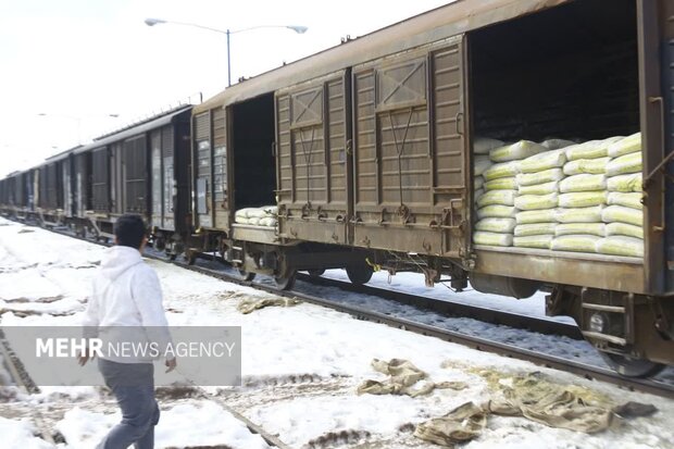 صادرات ۶۰۰ تنی سیمان فیروزکوه به افغانستان کلید خورد