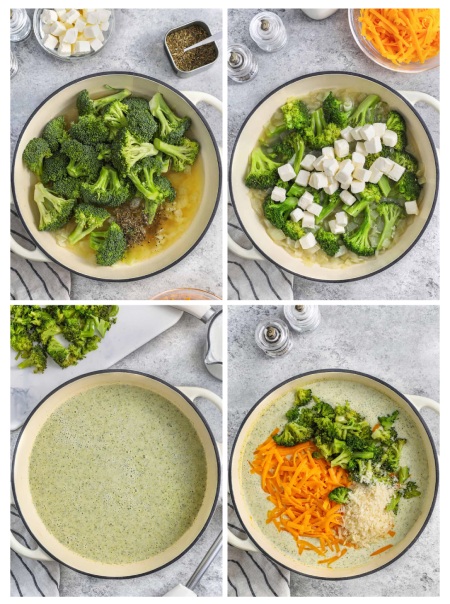 روش نگهداری از سوپ کلم بروکلی و پنیر چدار