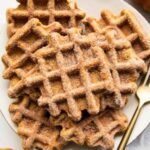 طرز تهیه وافل کدوحلوایی پروتئینی و سالم