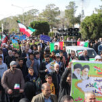 لبیک مردم گناباد به ندای رهبر انقلاب در راهپیمایی ۲۲ بهمن