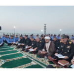 محفل نورانی انس با قرآن کریم در عرشه پایگاه شناوری کردستان برگزار شد