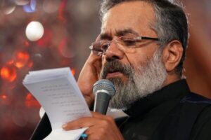 مدح مولا امیرالمؤمنین(ع) با نوای گرم محمود کریمی در حرم امام رضا(ع)