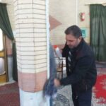 مساجد بیجار در آستانه رمضان غبارروبی و عطرافشانی شدند