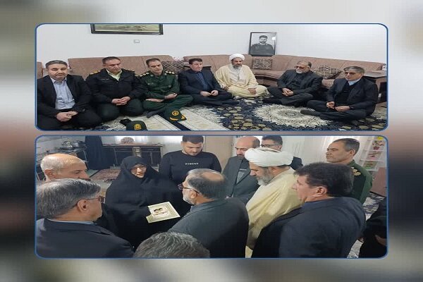 معاون استاندار لرستان با خانواده شهید «حیدری» در کوهدشت دیدار کرد
