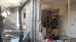 مهار حریق و انفجار در منزل مسکونی مشهد بدون تلفات جانی