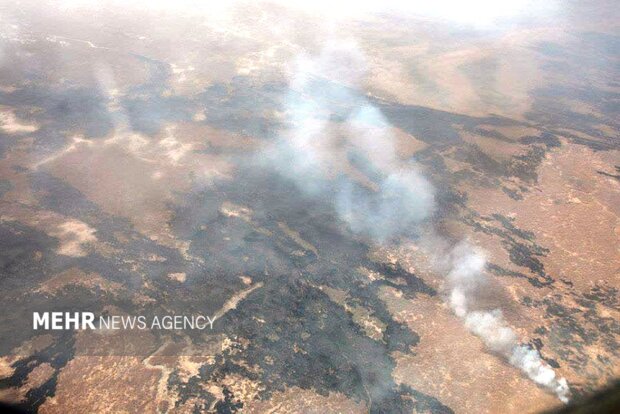 مهار سریع حریق در محور جنگلی رامسر - جواهرده