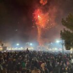 نور، شادی و انتظار در جشن نیمه شعبان میدان ارگ کرمان