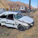 واژگونی خودرو در محور جاده انهر ارومیه ۶ مصدوم برجا گذاشت