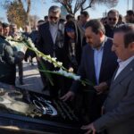 وزیر صمت به مقام شامخ شهدای قزوین ادای احترام کرد