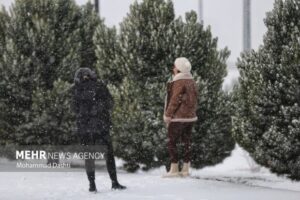 پیش‌بینی بارش برف و کولاک در ارتفاعات استان تهران