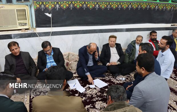 کاروان فجر به روستای دهداری سفر کرد