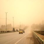 کرمان تحت تأثیر شرایط جوی ناپایدار است؛ وزش باد شدید و خیزش گرد و خاک