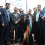 کلنگ احداث پل گاومیشان در محور دره‌شهر- پلدختر به زمین زده شد  