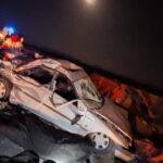 یک کشته و ۱۰ مصدوم در تصادف زنجیره‌ای جاده سمنان به دامغان