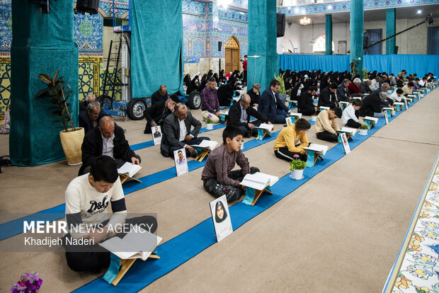 ۱۵۰ مسجد آذربایجان غربی میزبان محفل انس با قرآن ومراسم جمع خوانی است