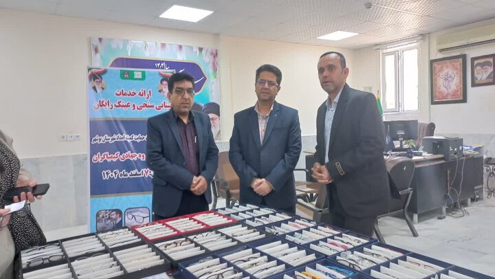 ۳۰۰۰ مددجوی کمیته امداد بوشهر خدمات چشم پزشکی دریافت می‌کنند