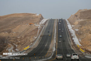 ۳۳۰۰ متر از باند دوم محور محلات - آبگرم به بهره‌برداری رسید