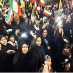 اجتماع باشکوه شبانه مردم سلماس در حمایت از وطن