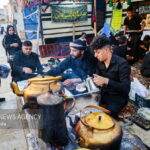 برپایی موکب توسط موکب داران عراقی در جزیره هرمز