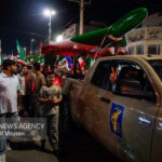 حضور عروس و داماد آستانه‌ای در پنجاه و سومین اجتماع شبانه