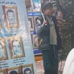 رجزخوانی کودک قروه‌ای در تجمع شبانه