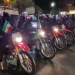 رژه موتوری بسیجیان در قوچان