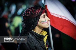 شکوه و اقتدار ملی مردم مشهد در پنجاه و یکمین شب در خیابان ها