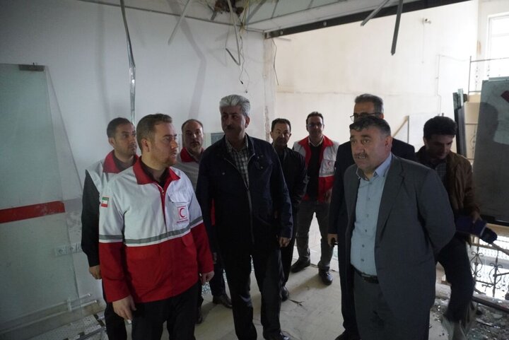 عملیات احداث مجدد هلال‌احمر مهاباد پس از تکمیل ارزیابی‌ها شروع می‌شود