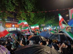 پنجاه و یکمین قرار شبانه لنگرودی ها زیر بارش رحمت الهی