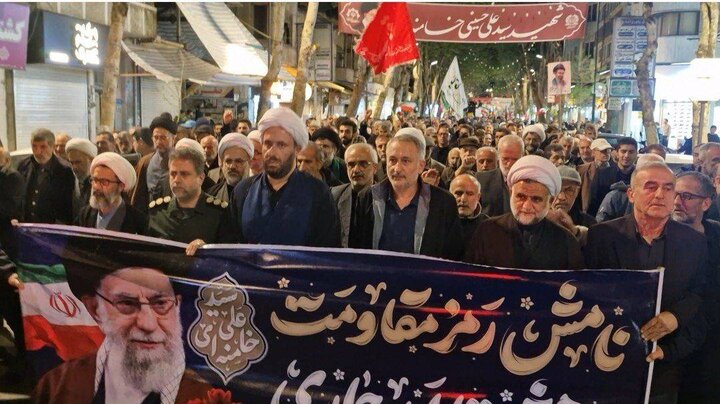 گزارش خبرنگار مهر از میدان‌داری لاهیجانی‌ها در شب پنجاه و یکم