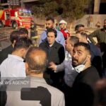 آتش‌سوزی مجتمع ارغوان اندیشه/ نیروهای امدادی از فردیس و تهران آمدند