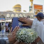 آغاز زندگی زیر گنبد طلا؛ روایت عقدهای ساده در حرم مطهر امام رضا(ع)