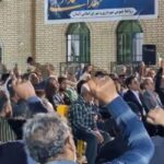 اجتماع باشکوه مردم انقلابی آبدان