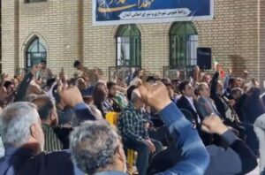 اجتماع باشکوه مردم انقلابی آبدان