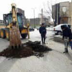 اجرای عملیات نشت‌یابی در ۴۵ نقطه از شبکه توزیع آب همدان