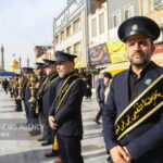 برپایی دسته عزای خادمان حرم بانوی کرامت در سالروز شهادت امام جواد(ع)
