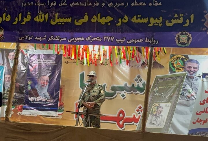 برگزاری اربعین سپهبد شهید موسوی در اجتماعات شبانه مردم قوچان